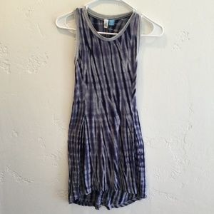Tie dye sleeveless dress